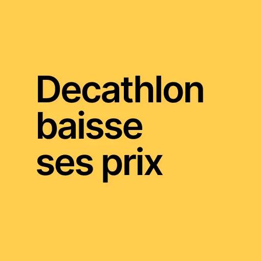 baisse de prix