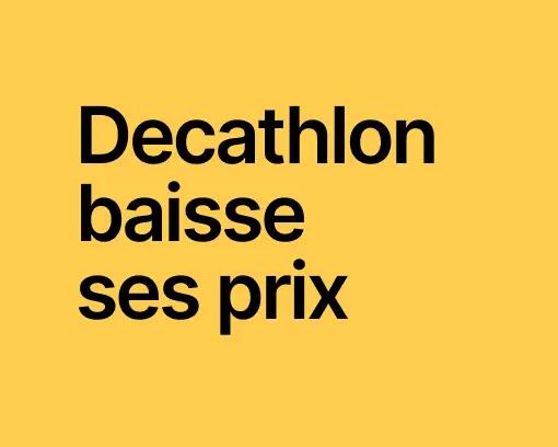 baisse de prix