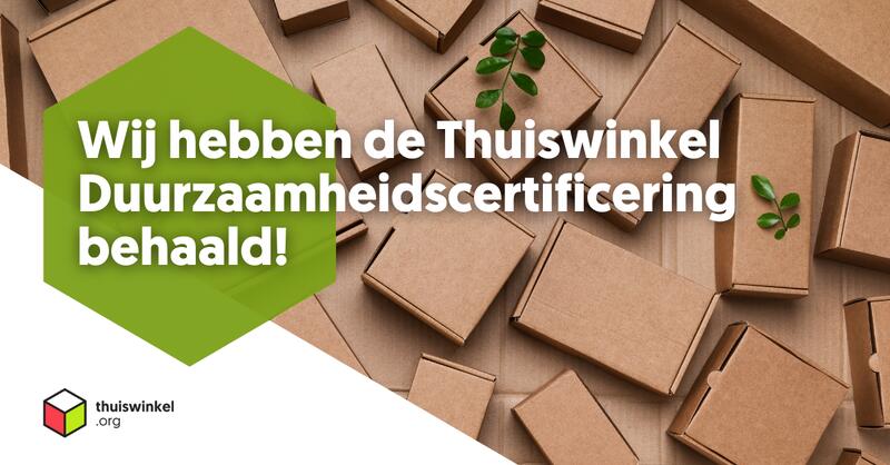 Thuiswinkel duurzaamheidscertificering