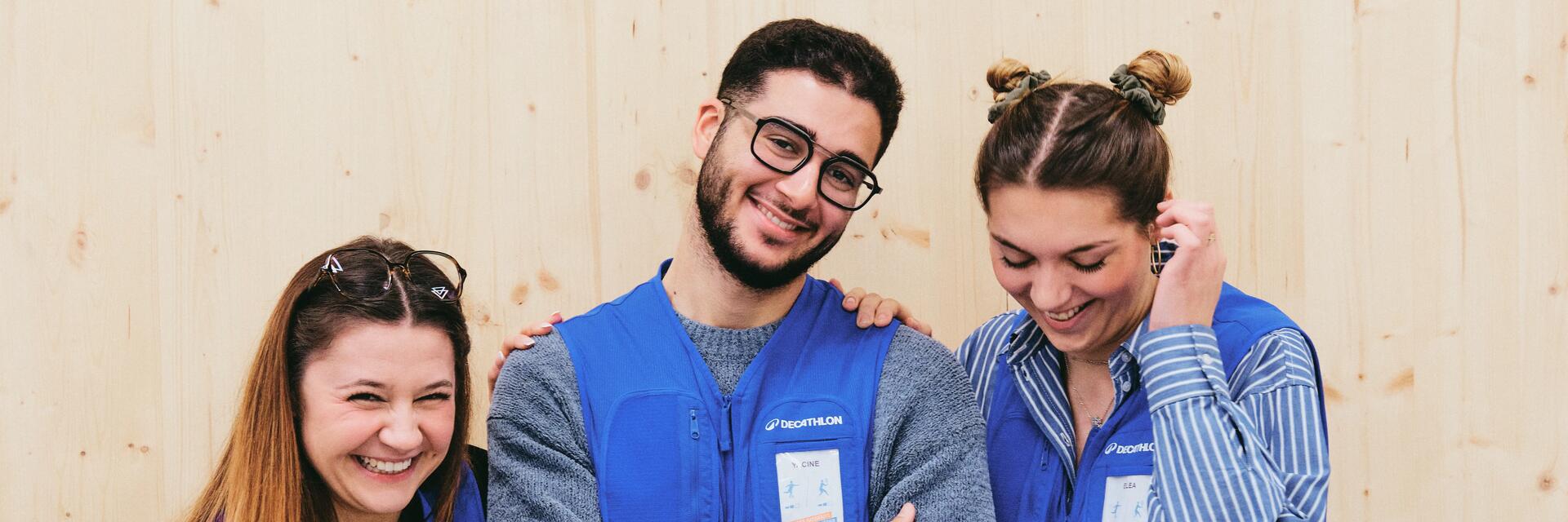 Foto von Decathlon Mitarbeiter:innen