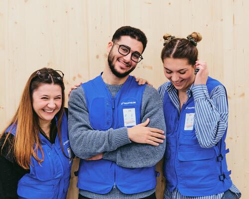 Photo coéquipier et coéquipière Decathlon