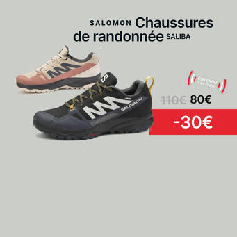 Profitez de -30€ sur les chaussures de randonnée Salomon