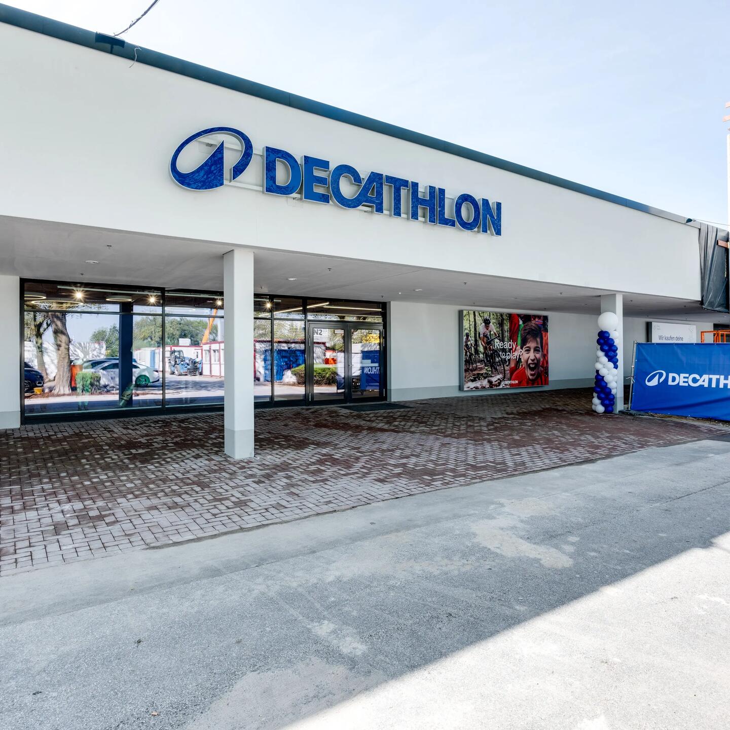 Eingang Decathlon Dortmund-Aplerbeck