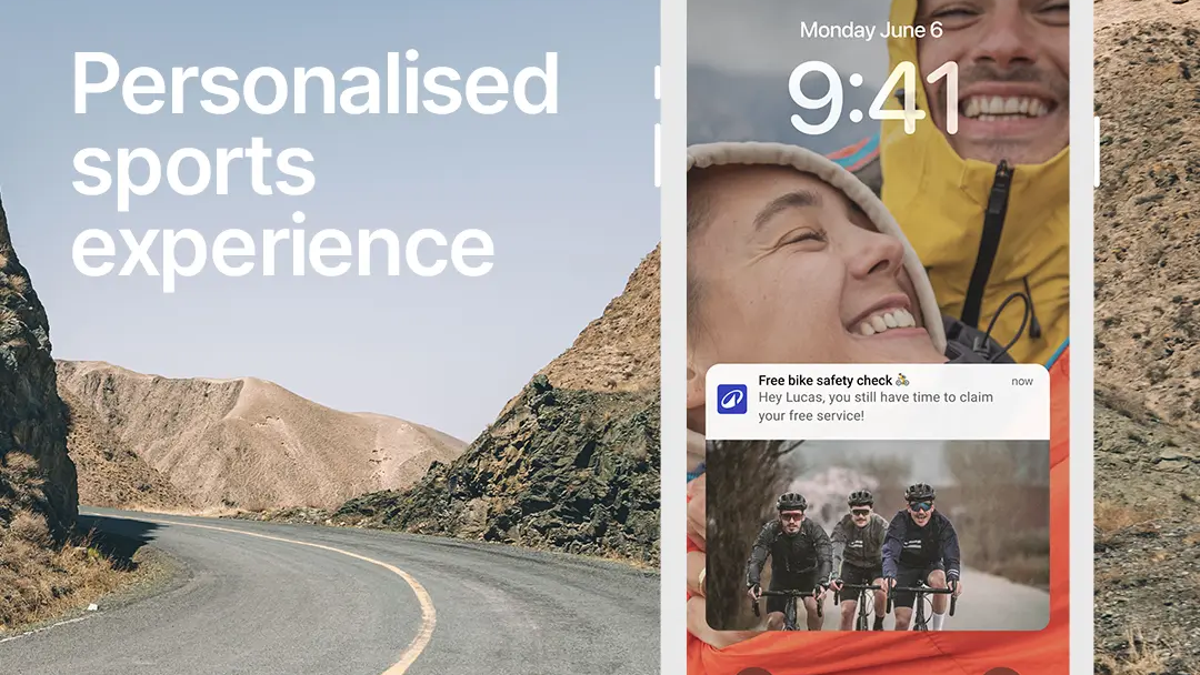 Decathlon Mobile App | Landing Page