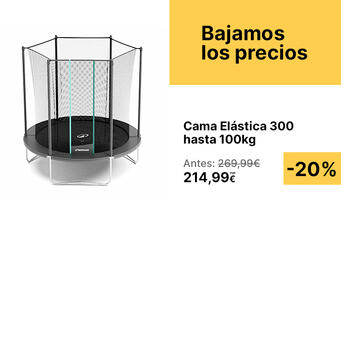 Bajada de precio trampolín