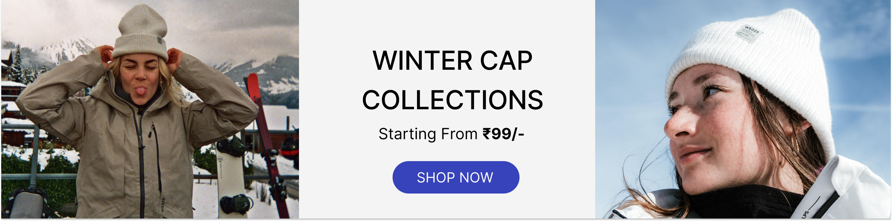Outdoor Beanie Category Banner  - Som