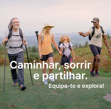 Novas Coleções para Caminhada na Natureza e Trekking