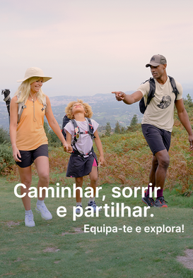 Novas Coleções para Caminhada na Natureza e Trekking