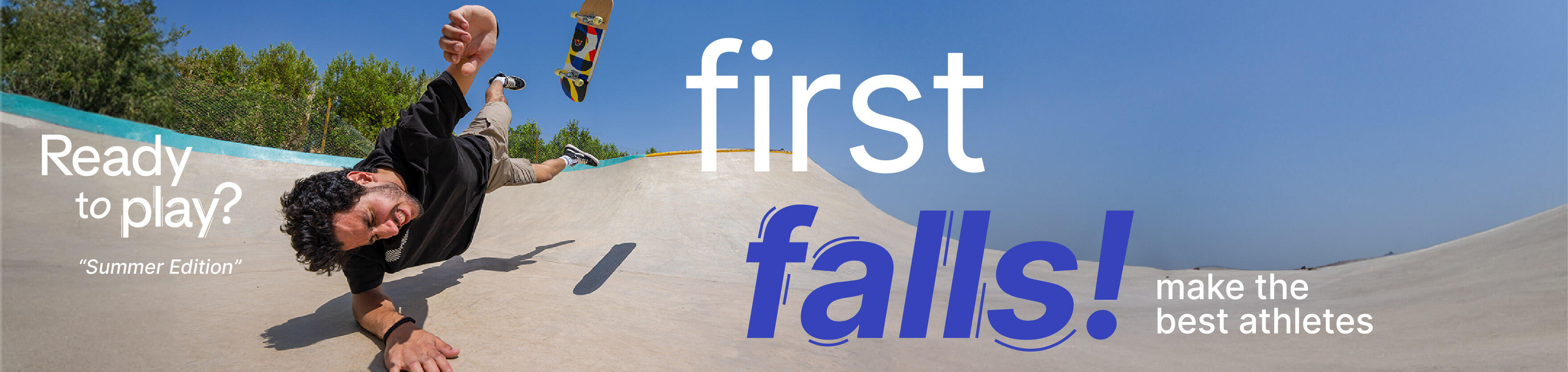 First falls skateboard