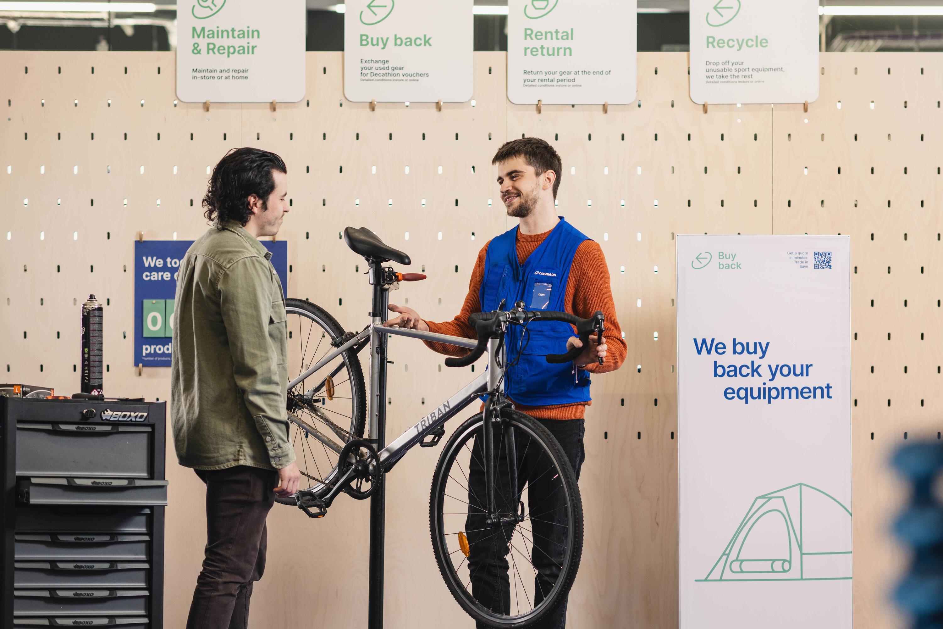 Buy Back in store