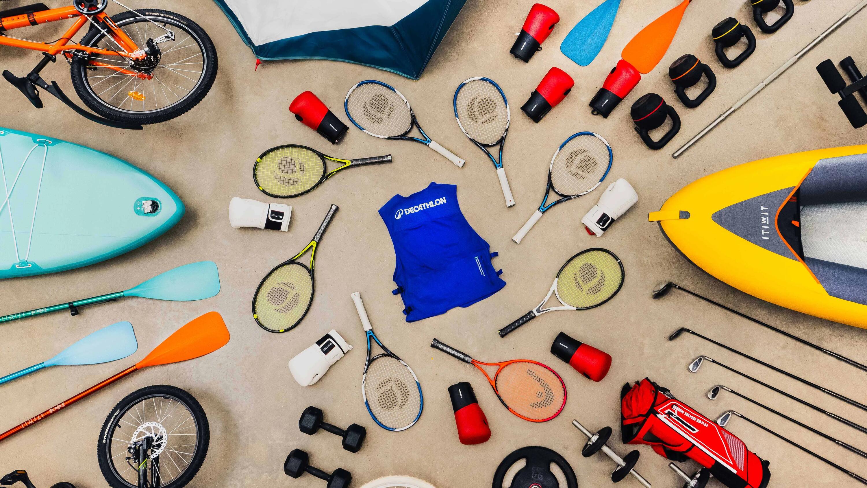 Productos de segunda vida de Decathlon