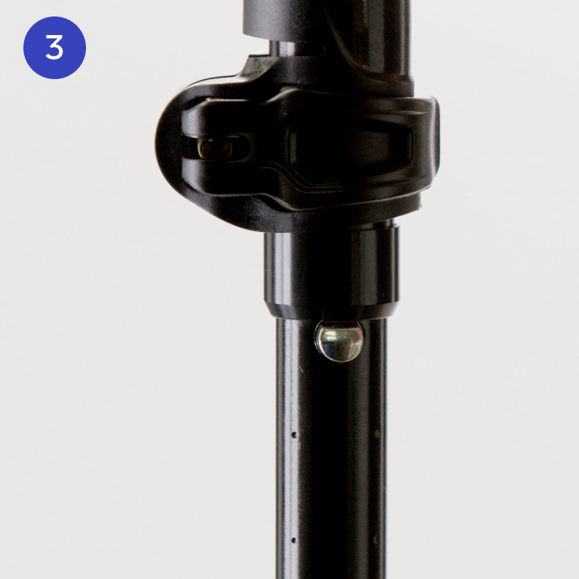 Push-pin baton mt900