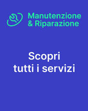 Tutti i servizi di riparazione