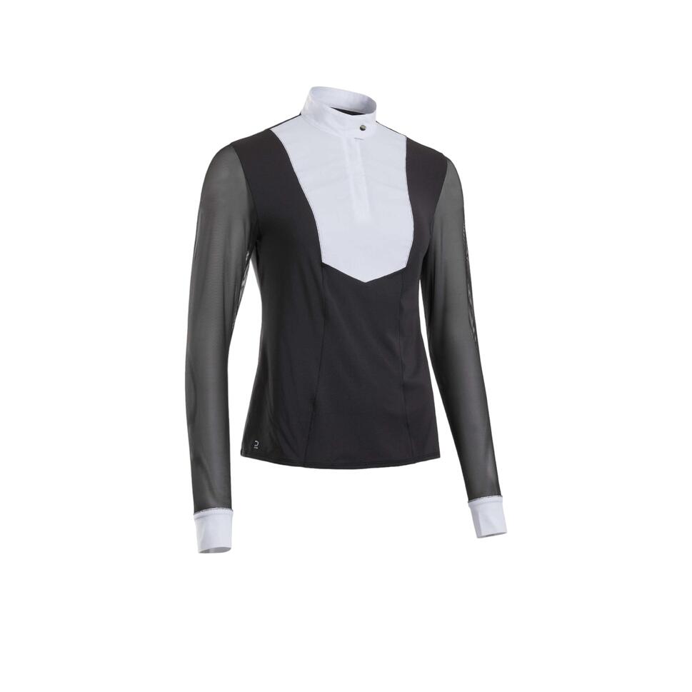 Pantaloni da equitazione donna con rinforzo alle ginocchia modello