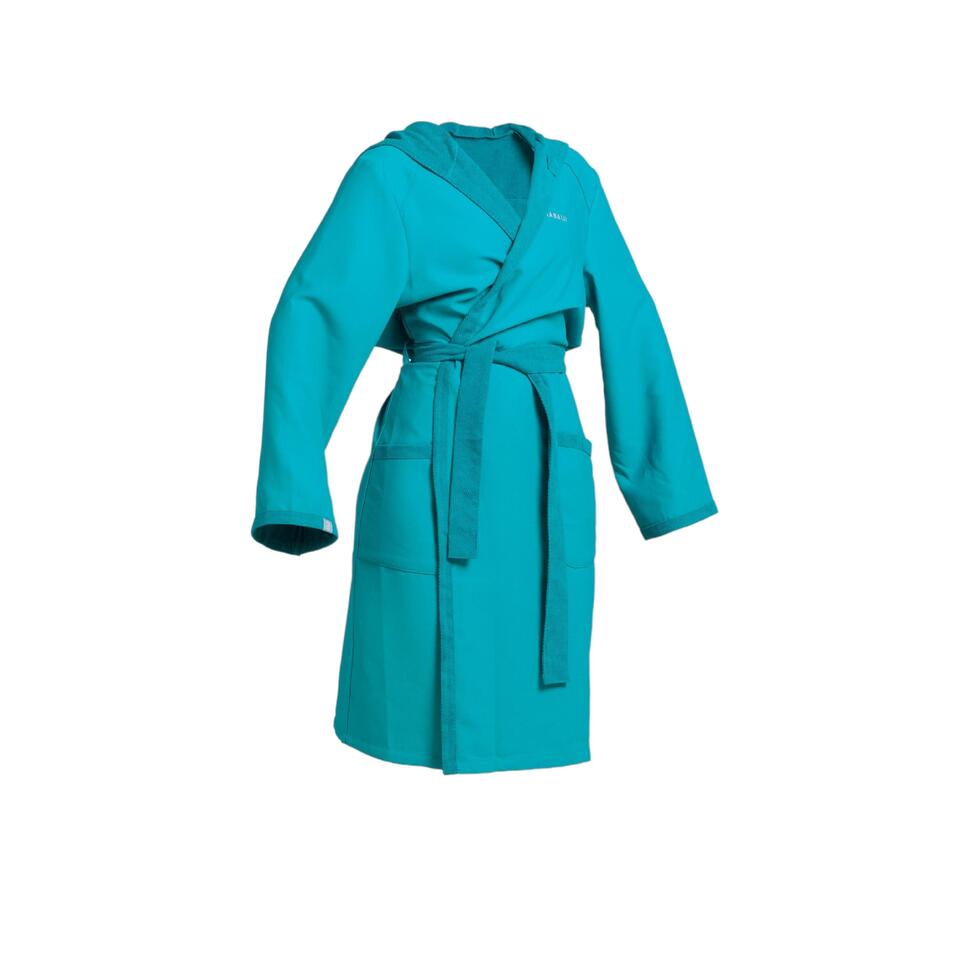 Bassetti Accappatoio Uomo Donna Con Cappuccio In Jacquard Tinto Filo Di - Foto 9