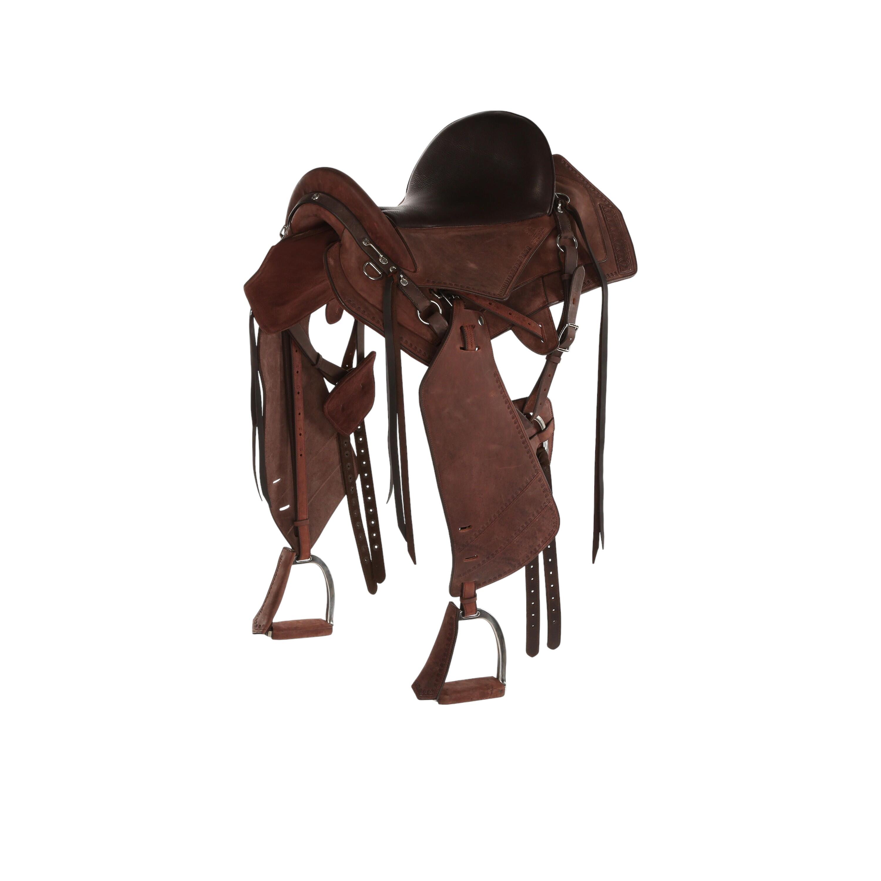 Riparazione cinghie e fibbie selle equitazione