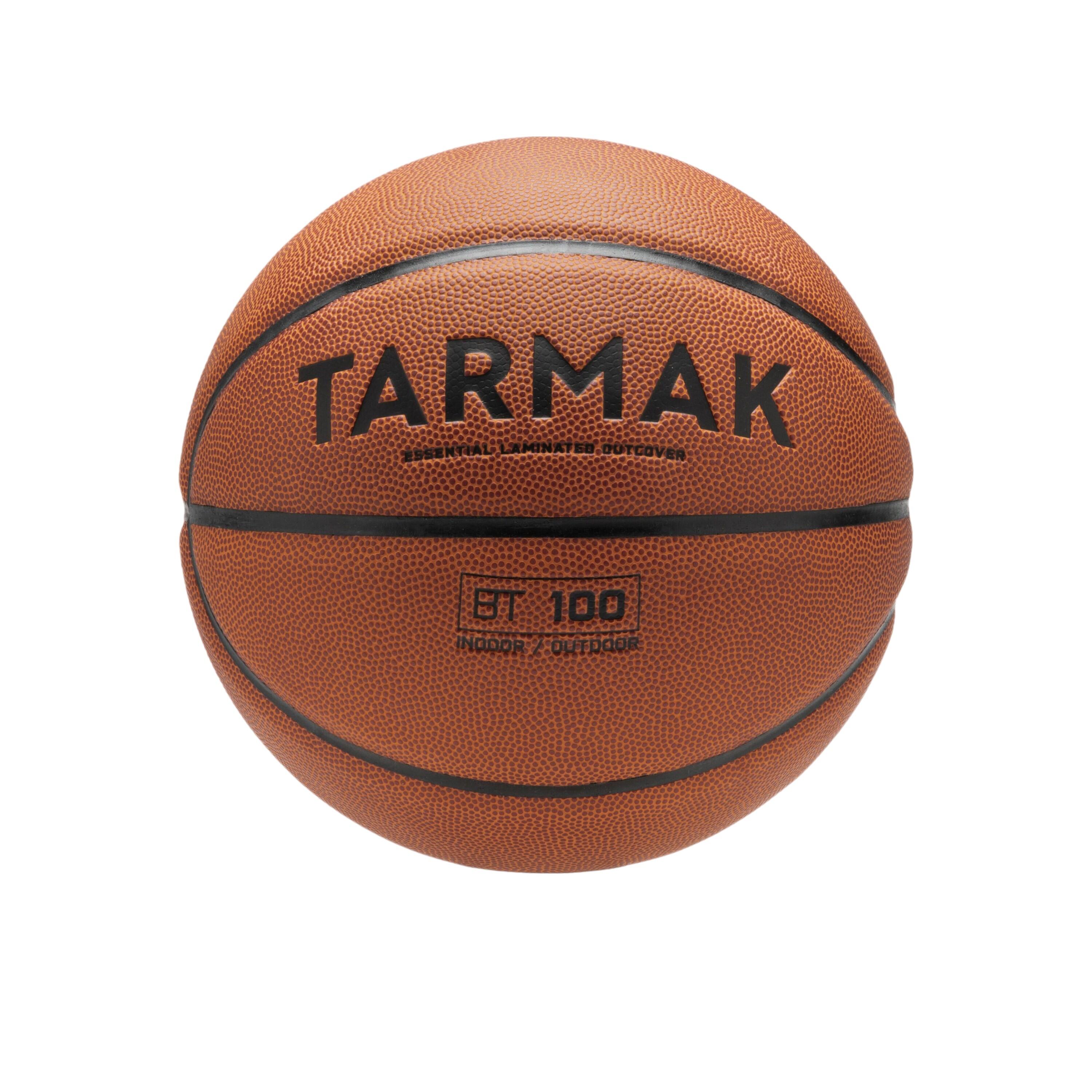 Spalding Downtown - Pallone Da Basket In Gomma, Misura 7, Colore: Nero - 8
