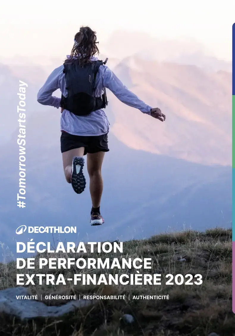 DPEF DECATHLON declaration developpement durable decathlon