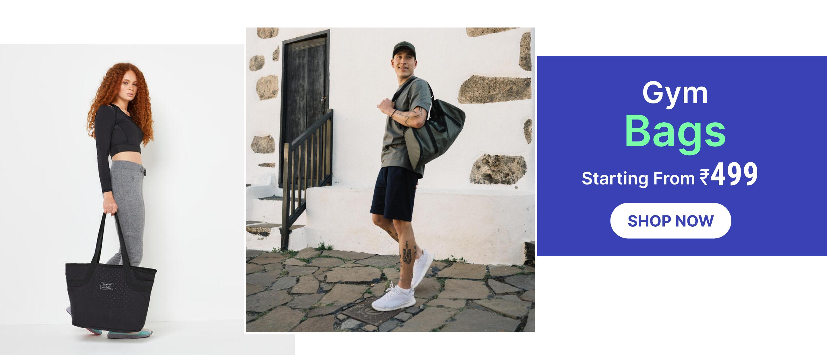 Gym Bags Dynamic Banner