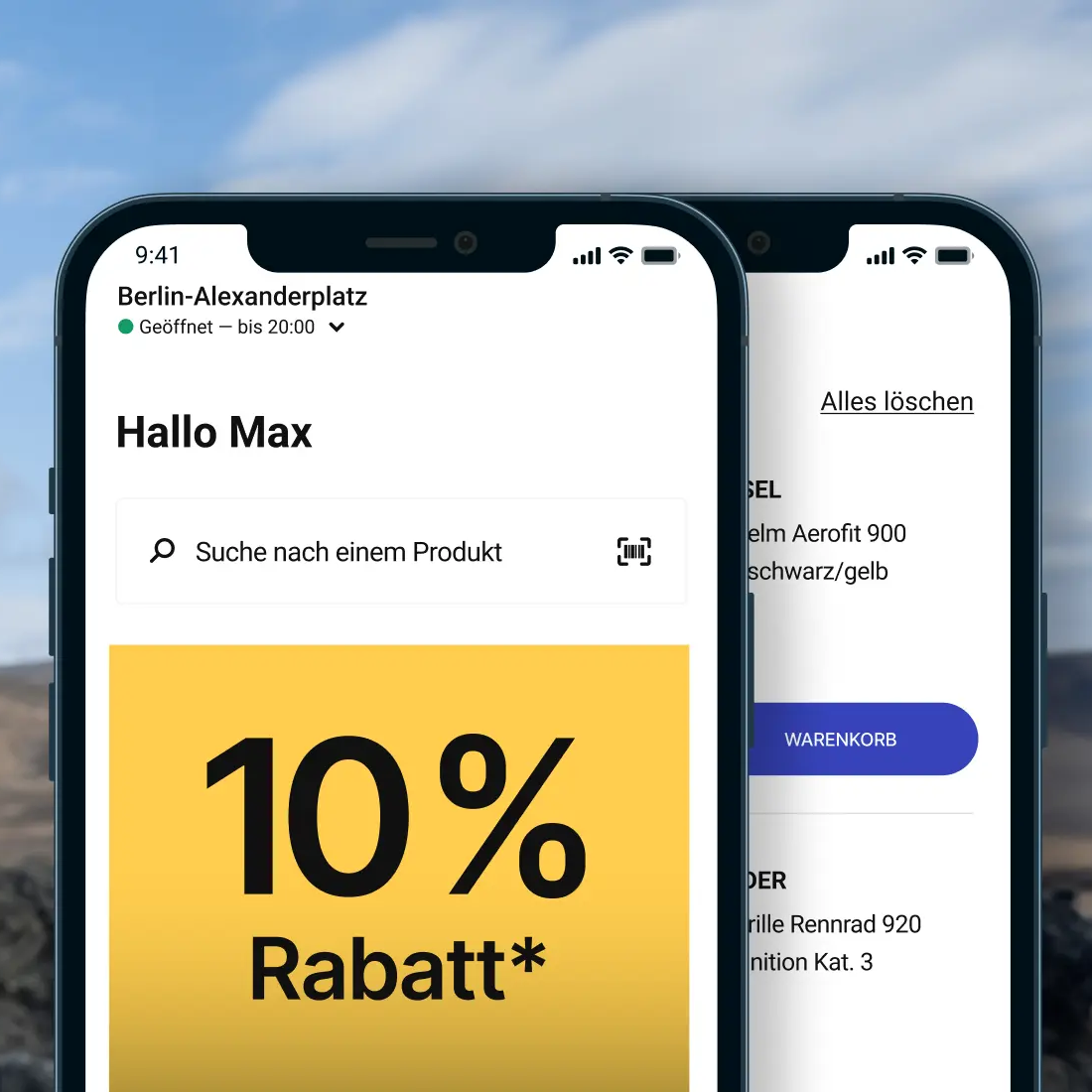 Newsletter Willkommensrabatt