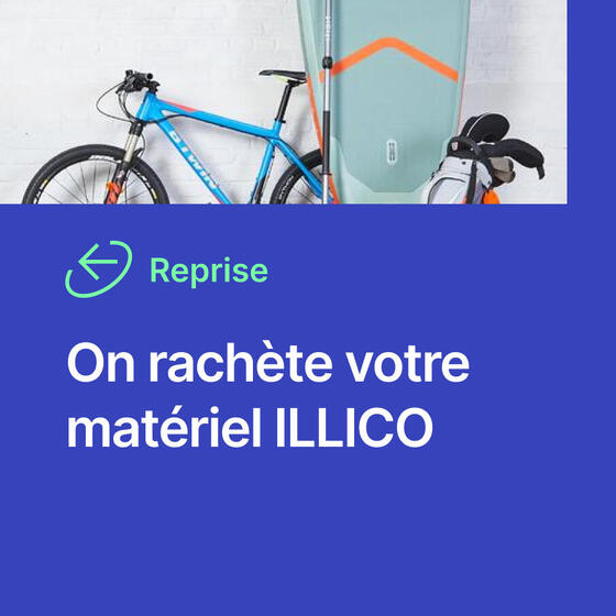 Reprise matériel decathlon