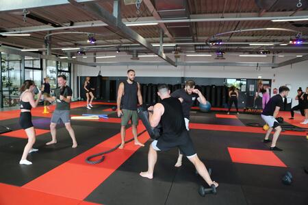 cours de boxe and rope