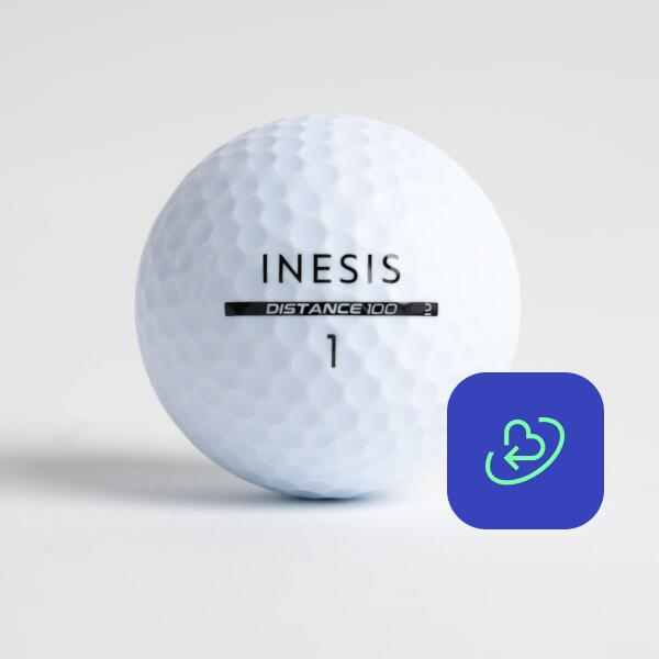 Gebruikte golfballen