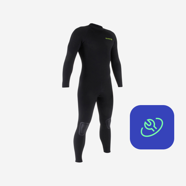 Wetsuit laten repareren