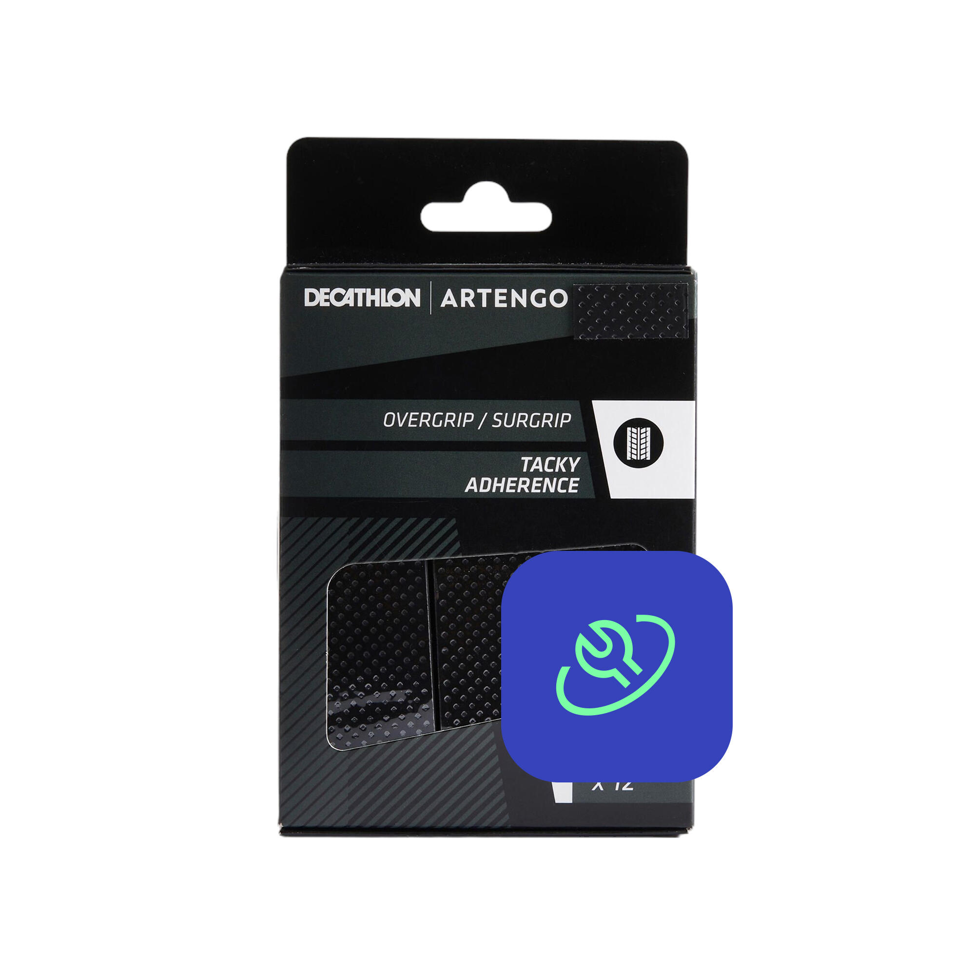 10 Grip Per Racchette Tennis In Gomma Siliconica - Bande Antiscivolo Per Manico Racchetta Badminton E Sport - Foto 7