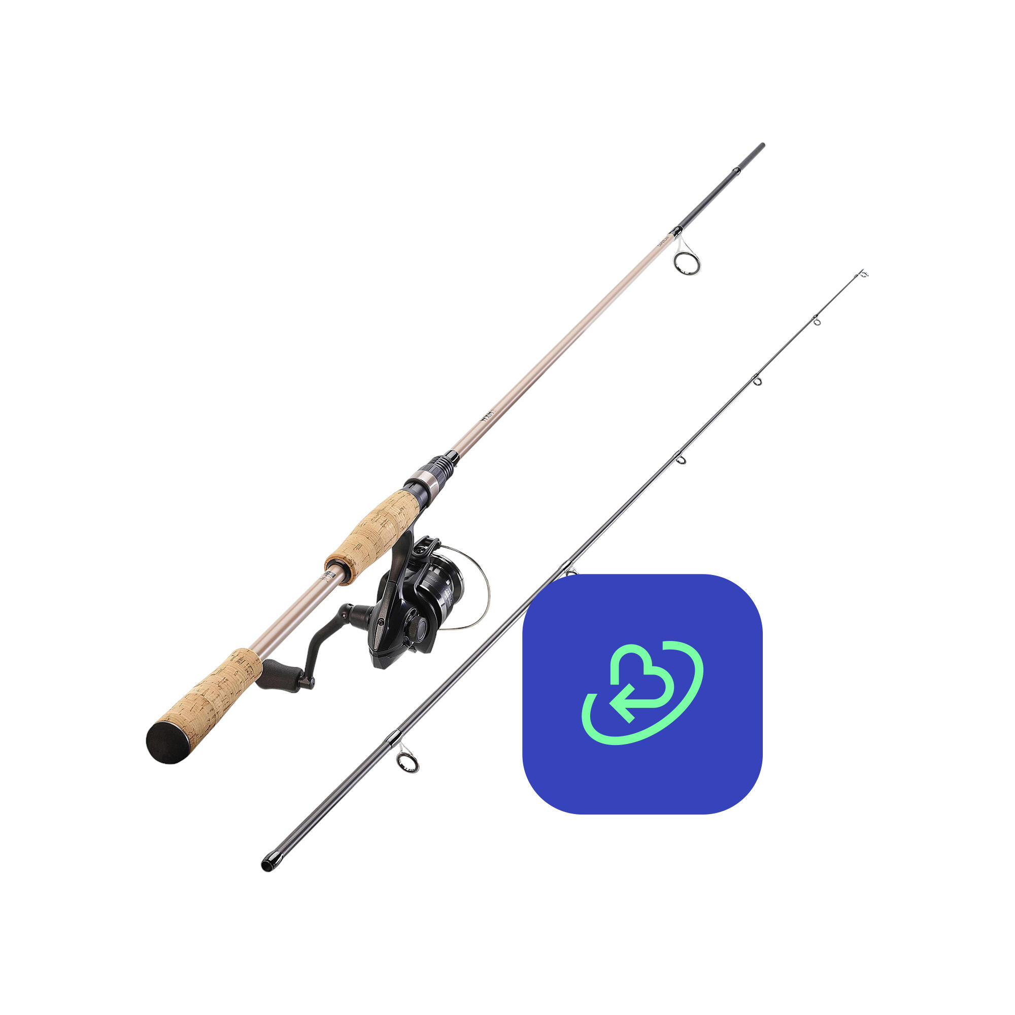 Material de pesca de segunda mano