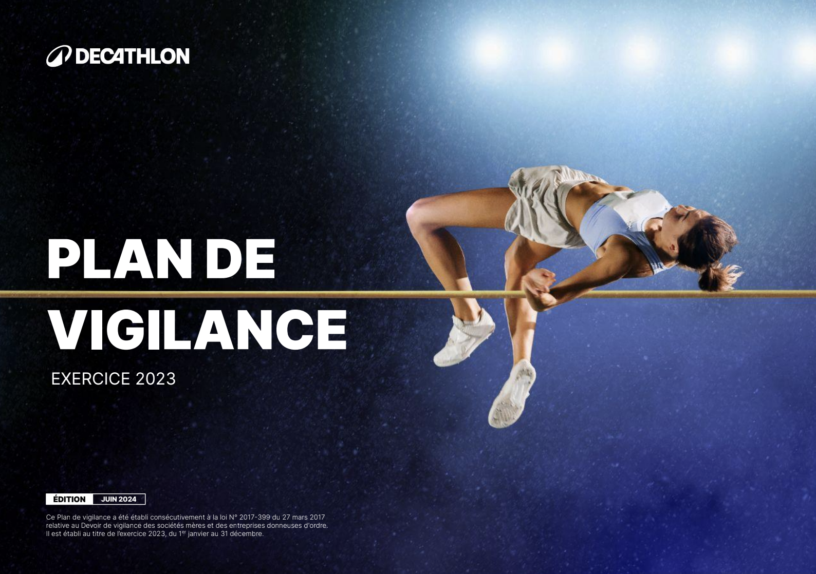 couverture du plan de vigilance 2022