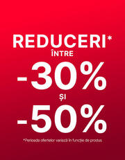 Reduceri între 30% și 50%