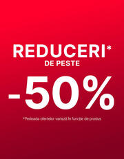 Reduceri de peste 50%