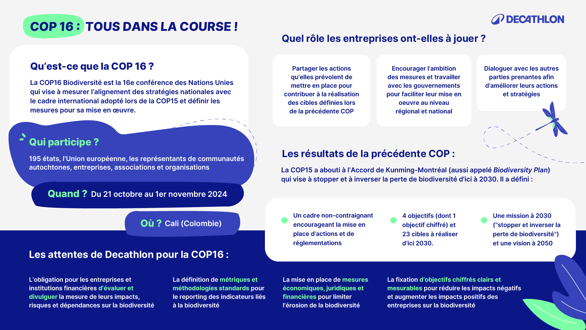 Qu’est-ce qu’une COP biodiversité ?
