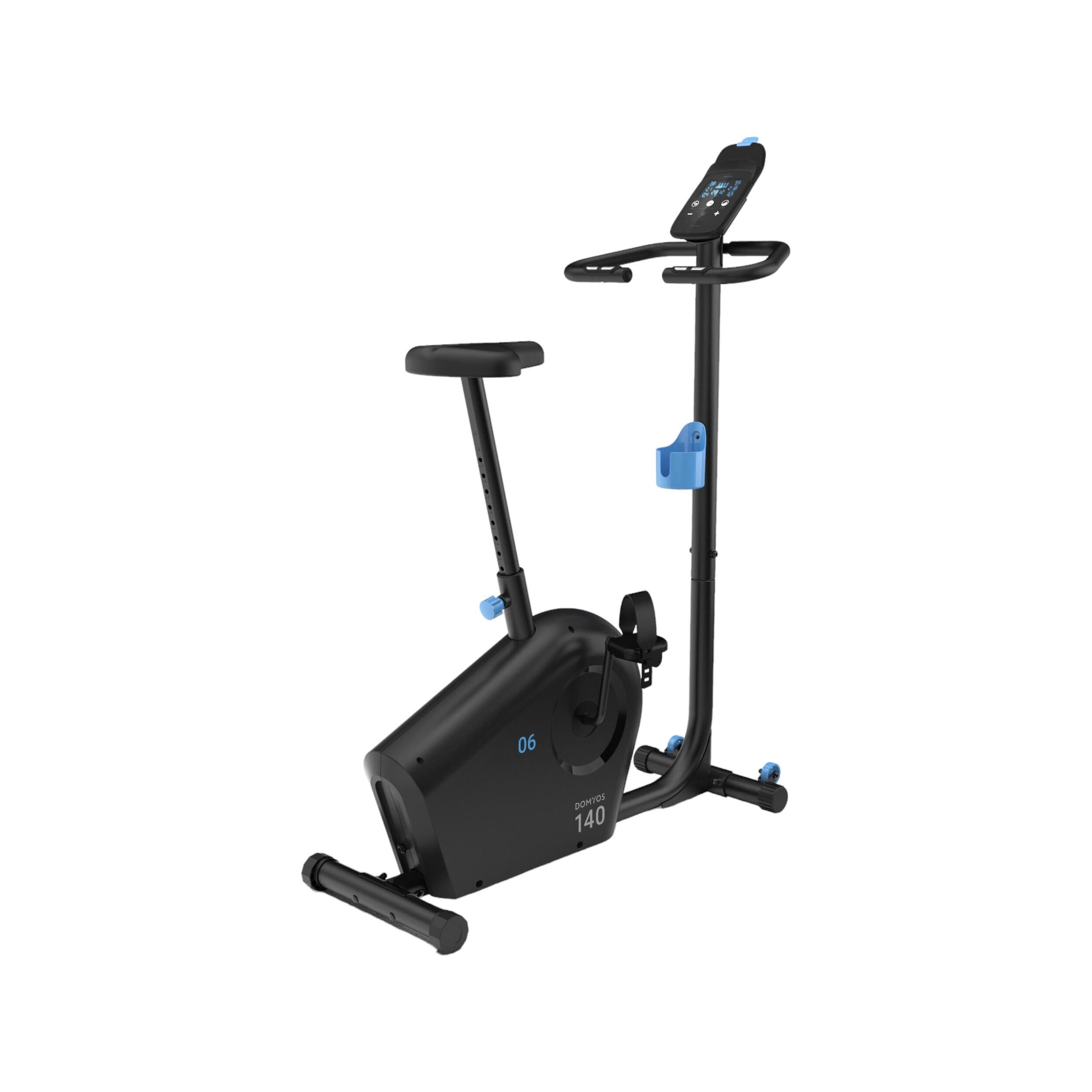 Fit op een fitnessapparaat