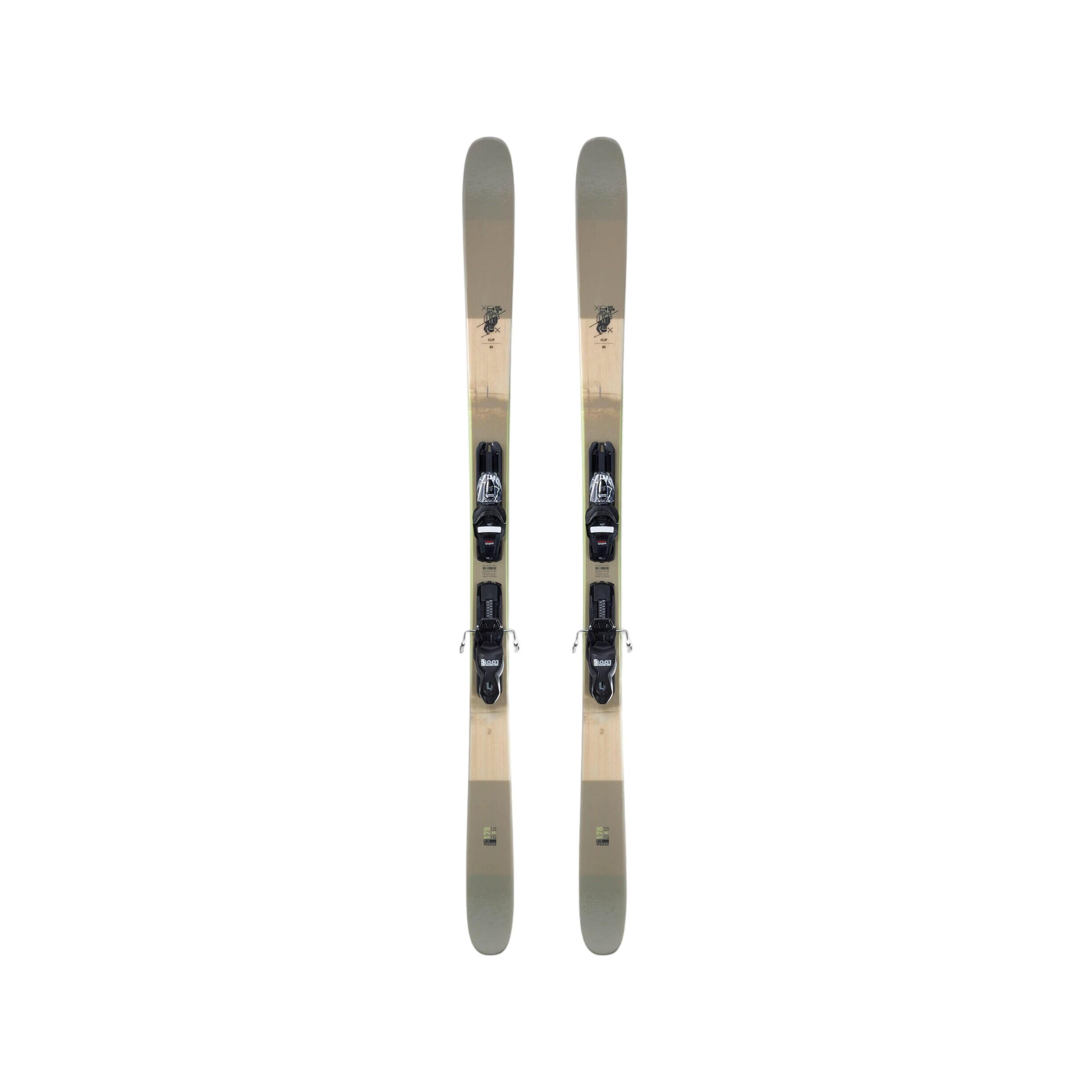 Freeride en freestyle ski's