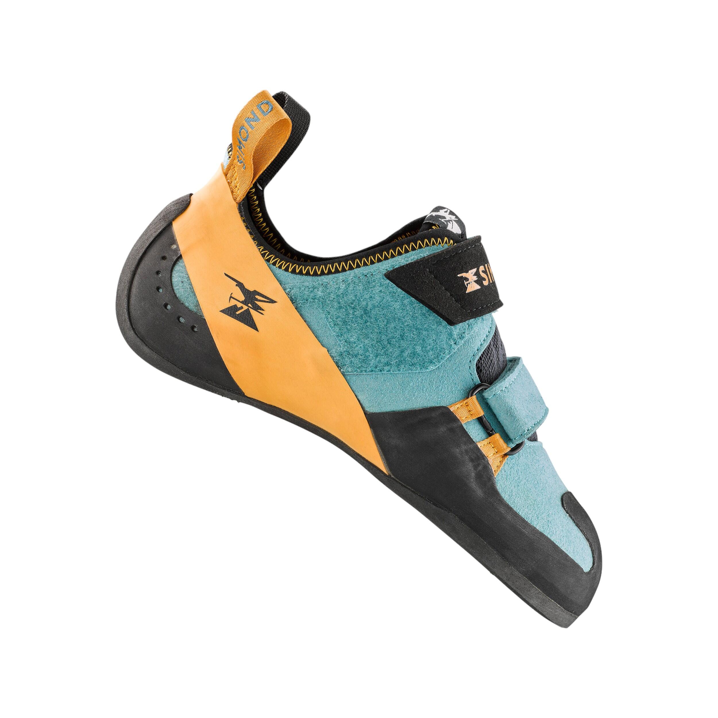 Klimschoenen en boulderschoenen