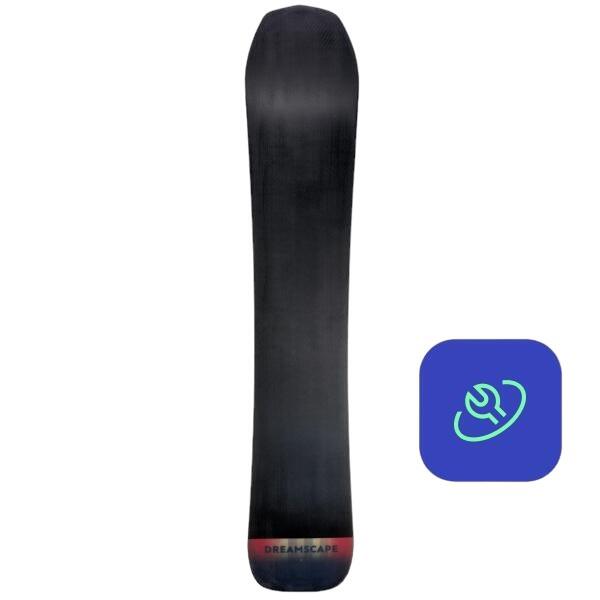 Snowboard reparatie