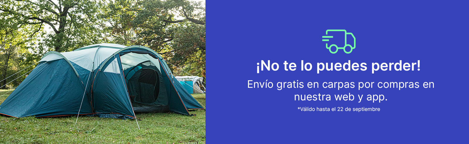 Envío gratis en carpas