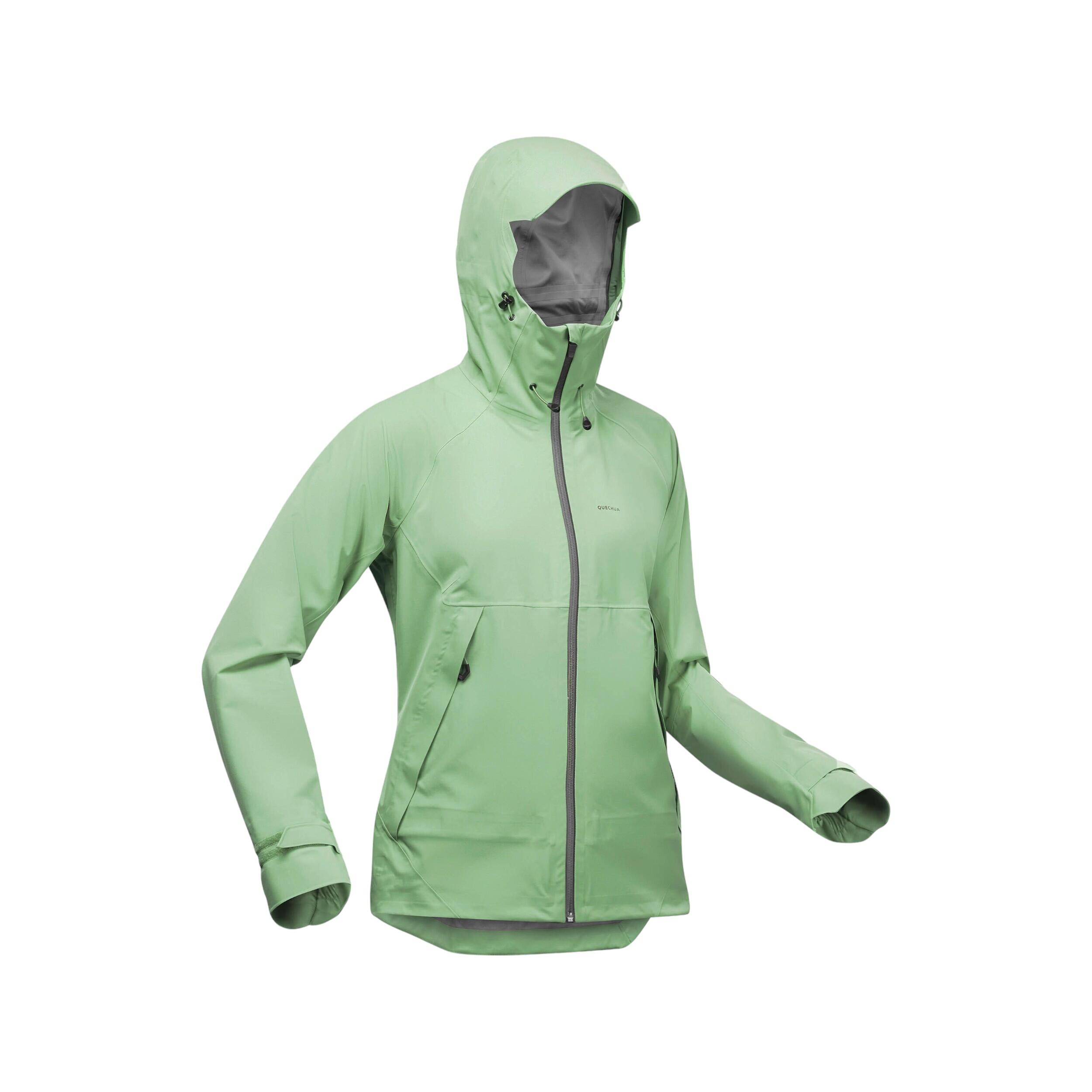 Quechua Regenjacke Verstaubar Damen Wanderjacken: Stepp
