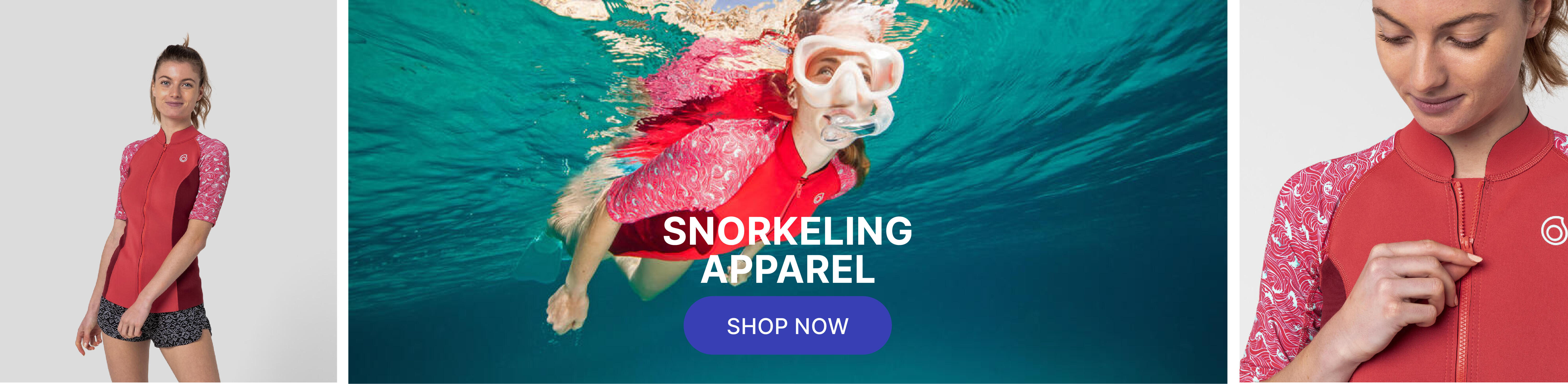 snorkeling apparel