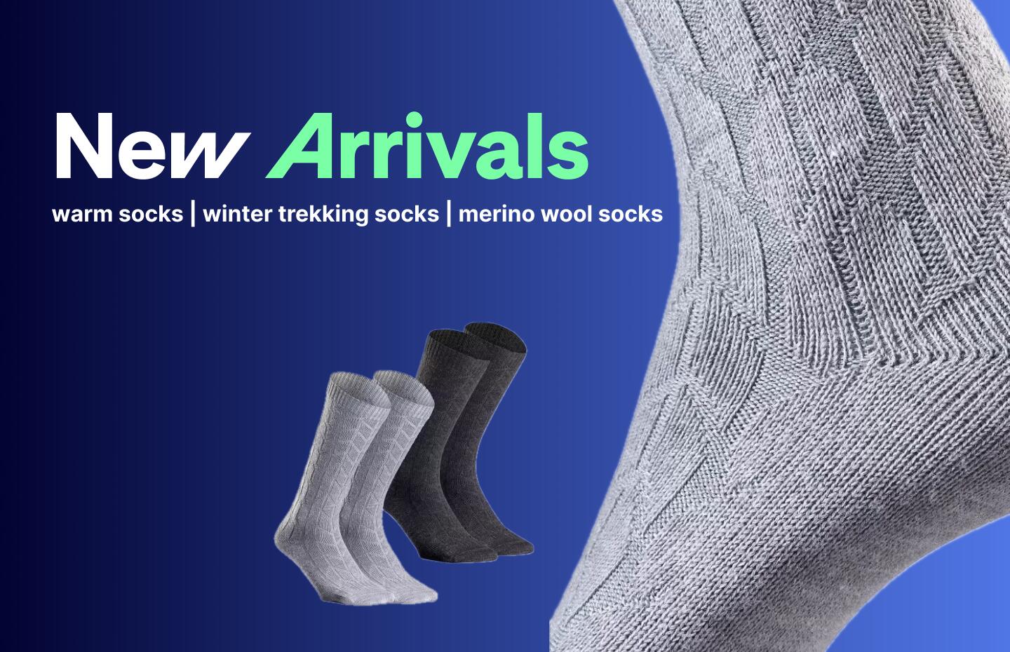 Category Banner Winter Socks New Arrival
