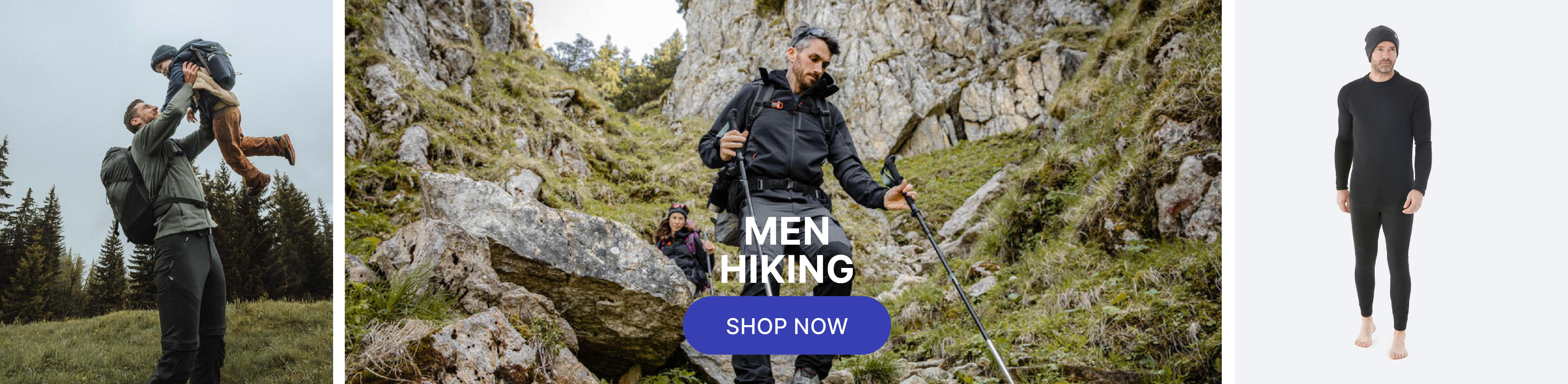 Men Hiking