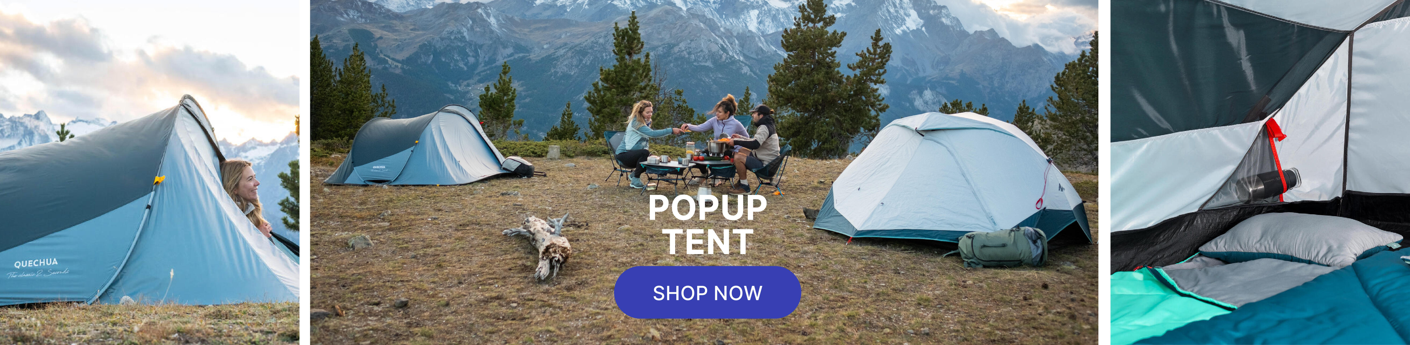 Popup tents