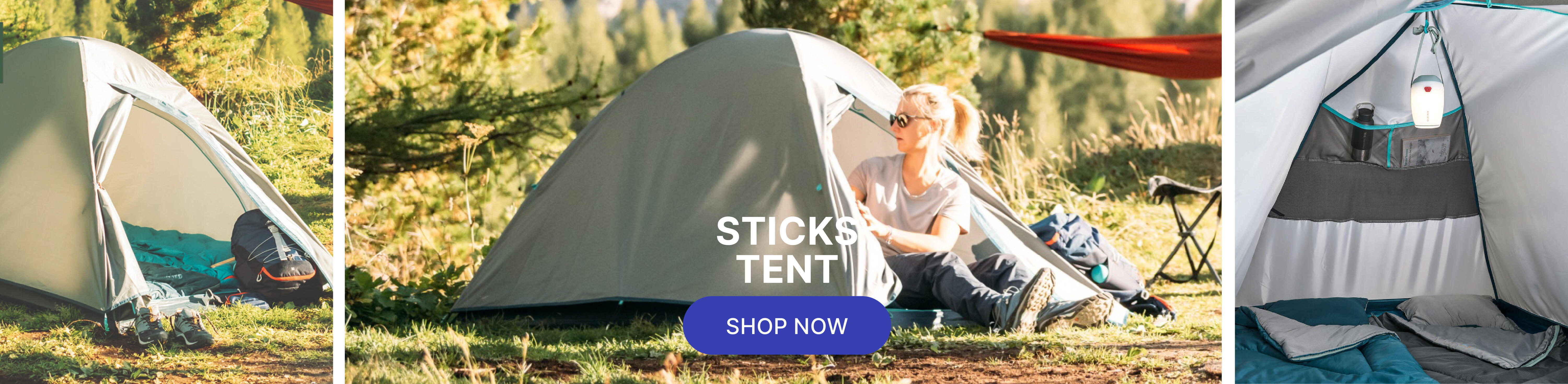 Stick tents