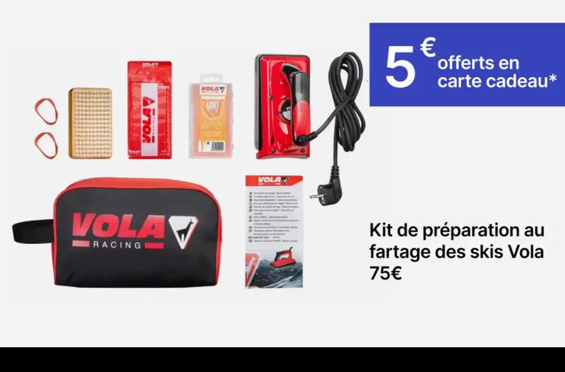 Kit de fartage vola 75€