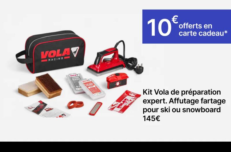 Kit de fartage vola 145€