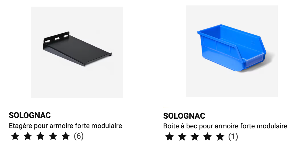 Nos accessoires