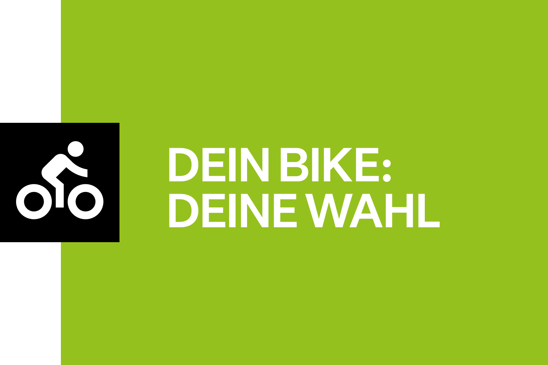 Dein Bike: Deine Wahl
