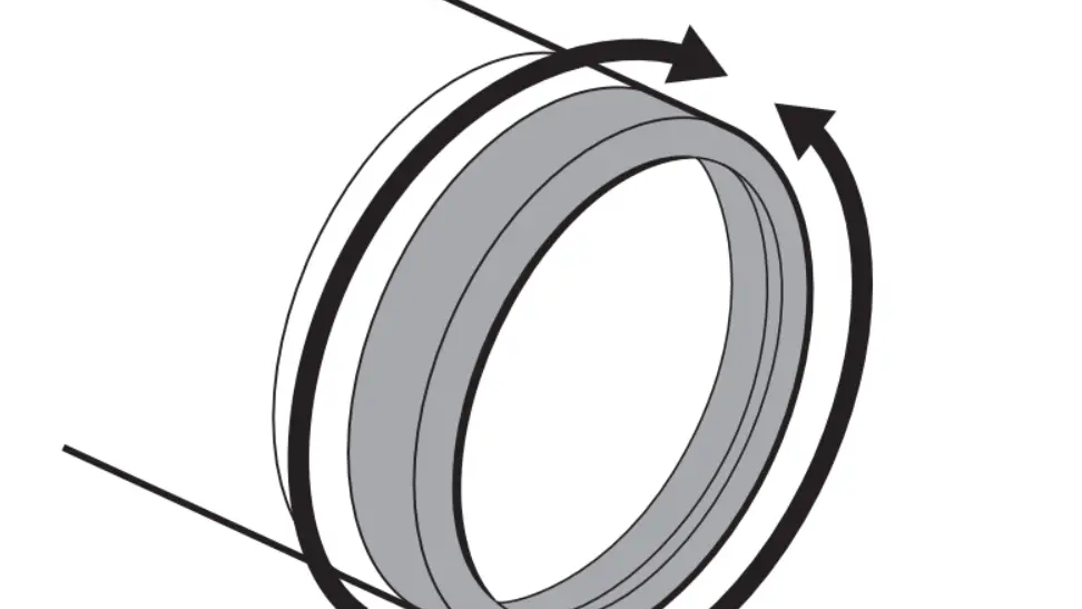 Schéma du réglage optique d'une lunette de carabine Solognac